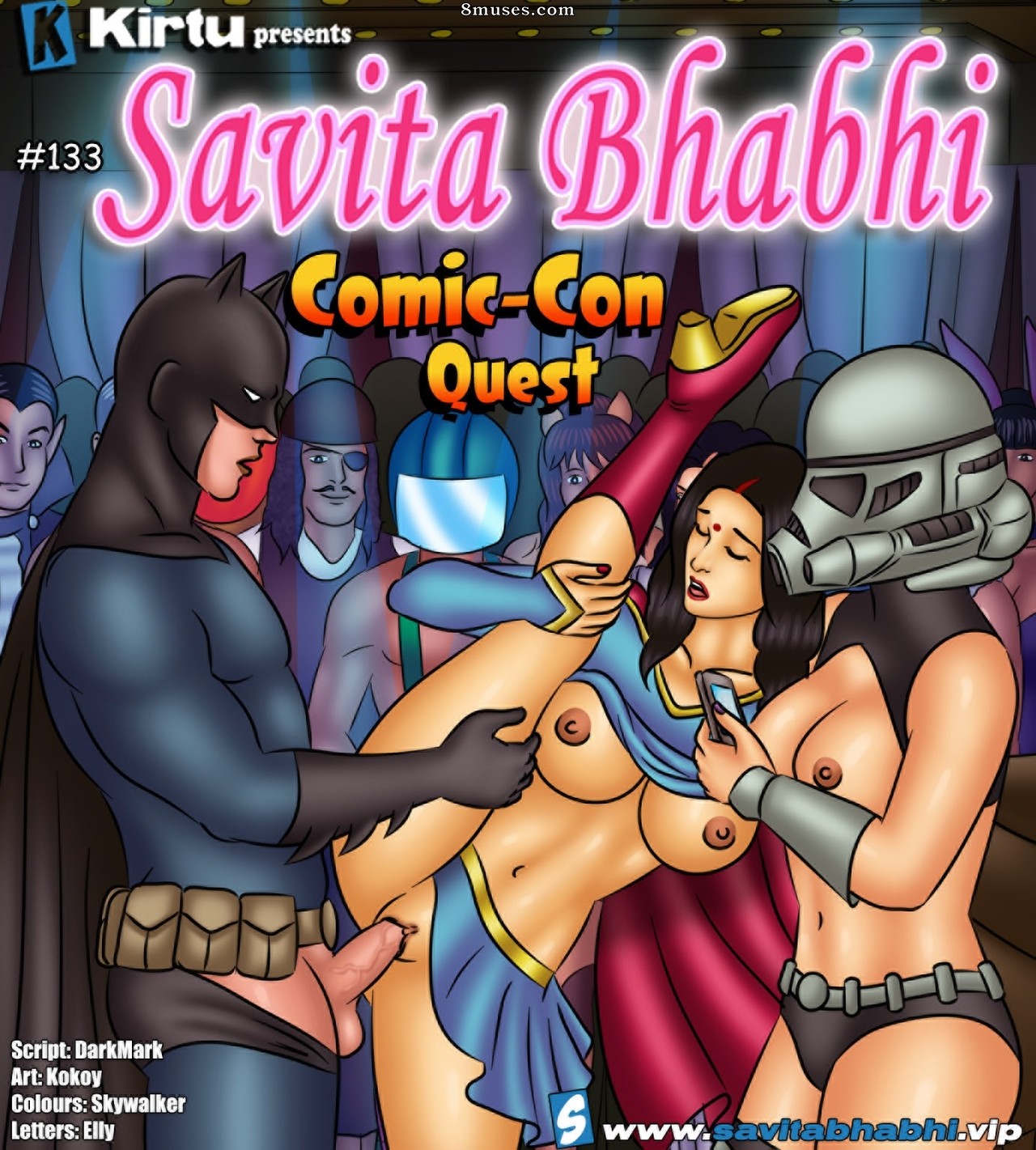 Kirtu.com Comics - Savita Bhabhi - Episode 133 - Comic-Con Quest - Page 1