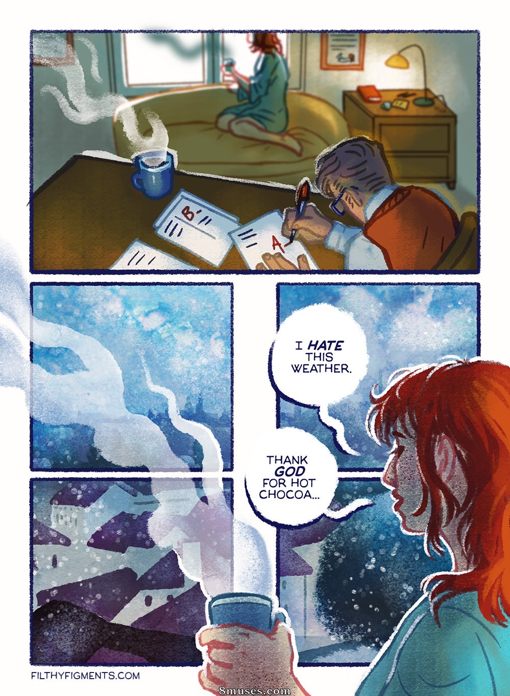 Filthy Figments Comics - Sabor del invierno - Página 2