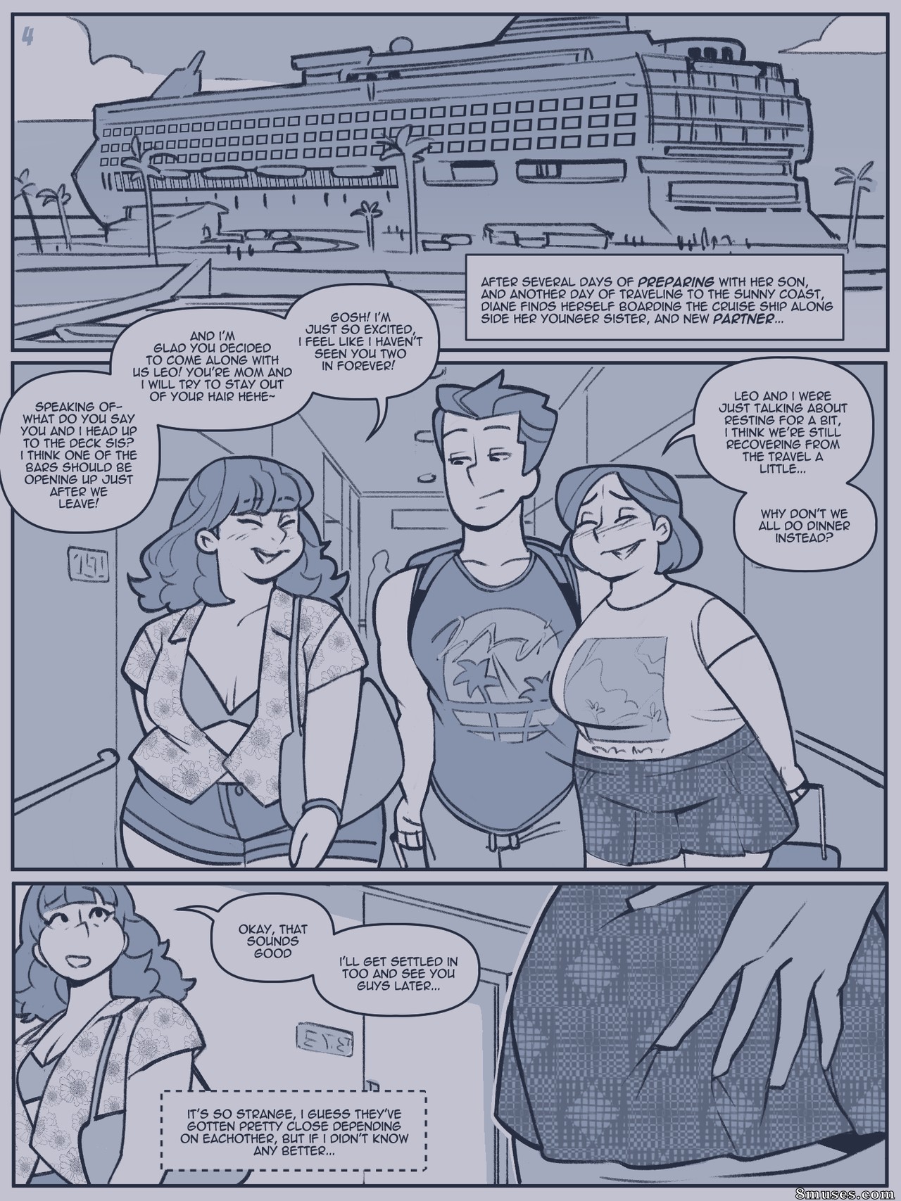 NotEnoughMilk Comics - Compras de maiôs - Página 4