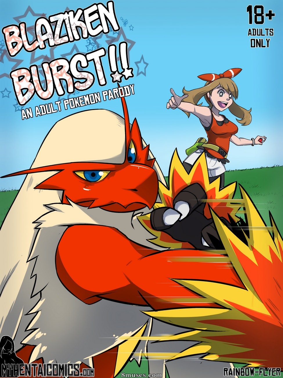 Rainbow-Flyer Comics - Estallido de Blaziken - Página 1