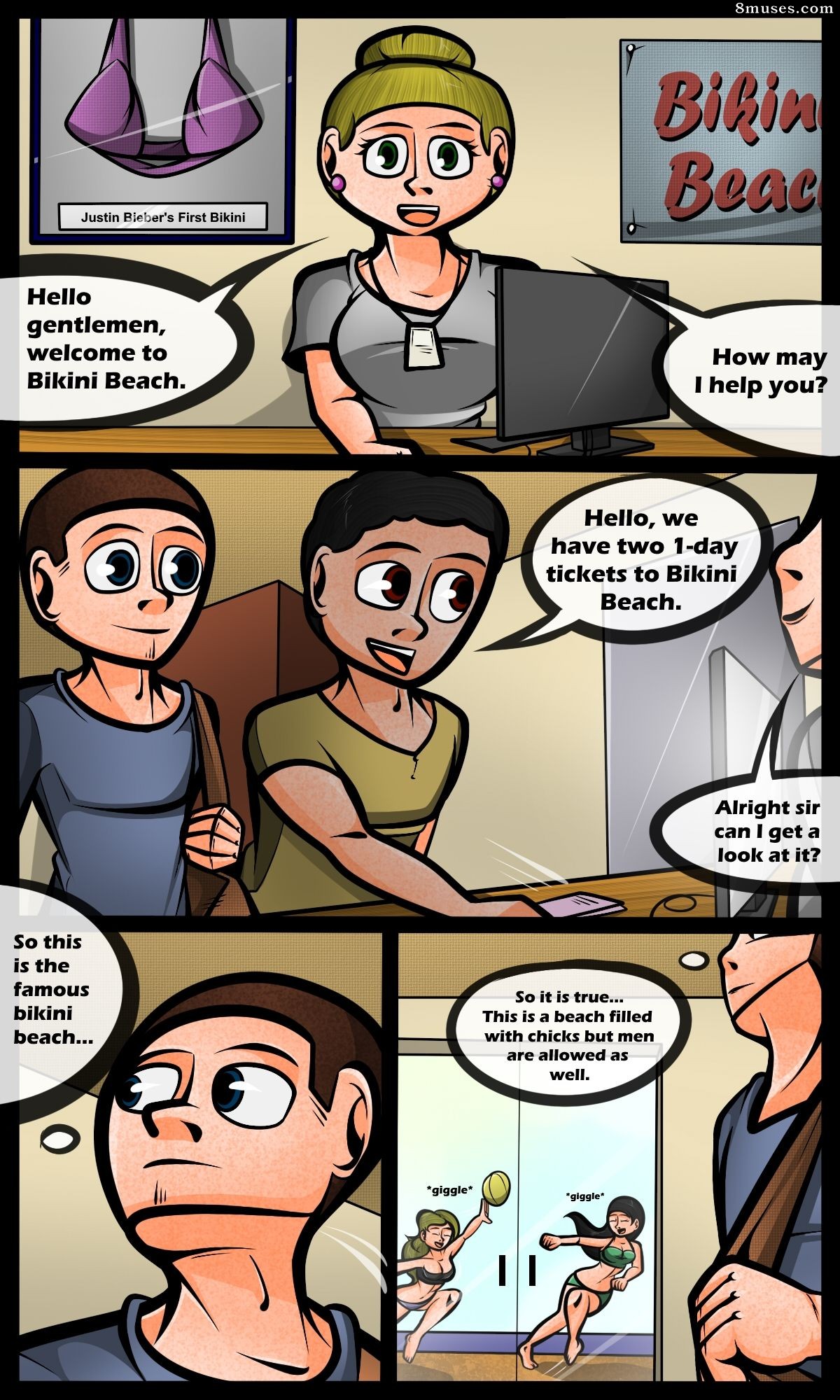 TGedNathan Comics - Bikini - Página 1