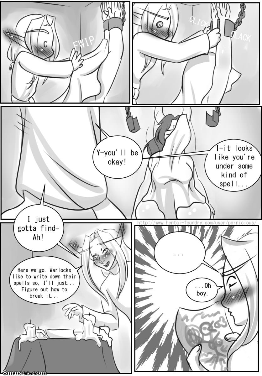 Pornicious Comics - Magia oscura - Página 3