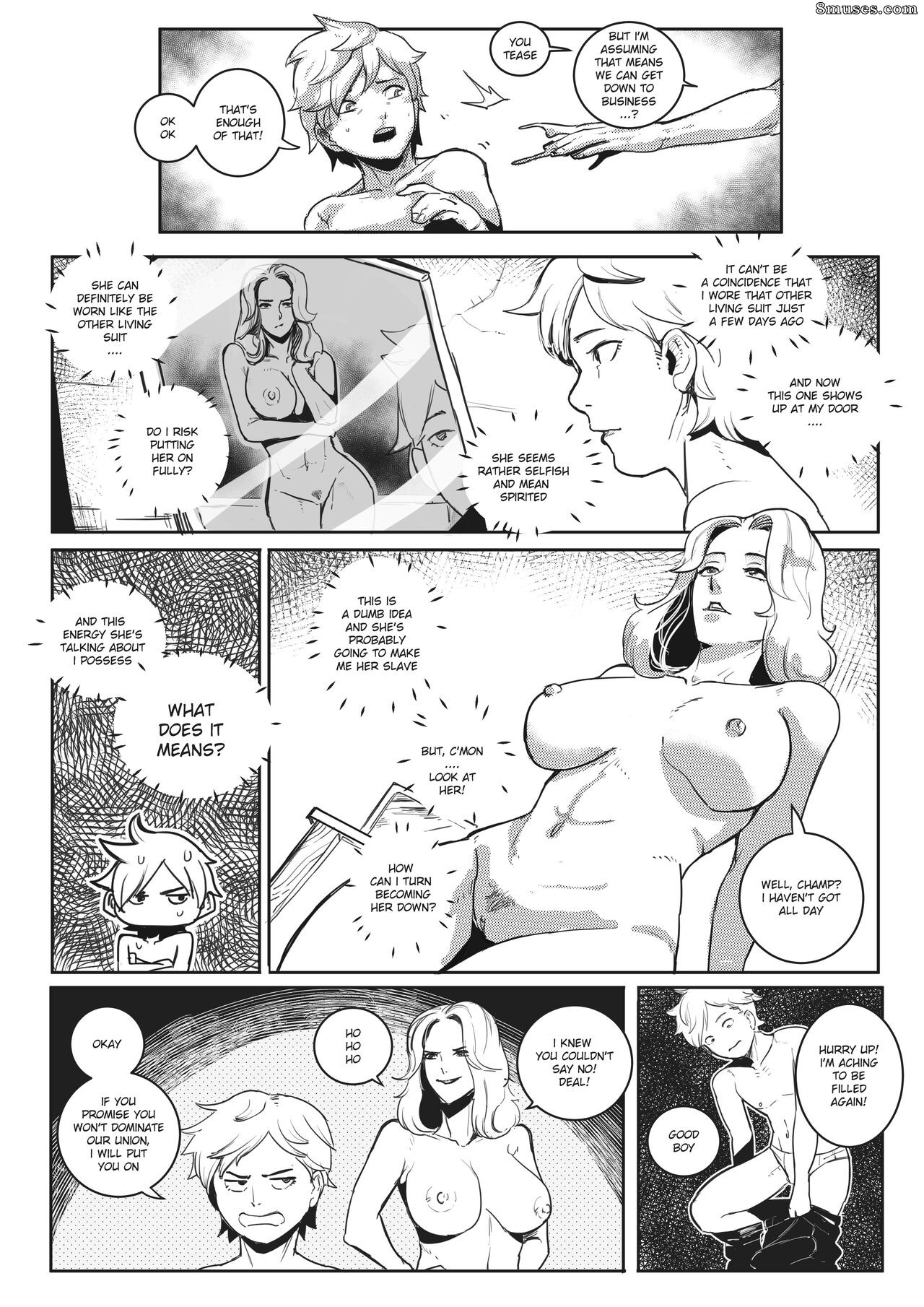 Faltain - Living Skinsuit Power Hungry Blonde - Page 9