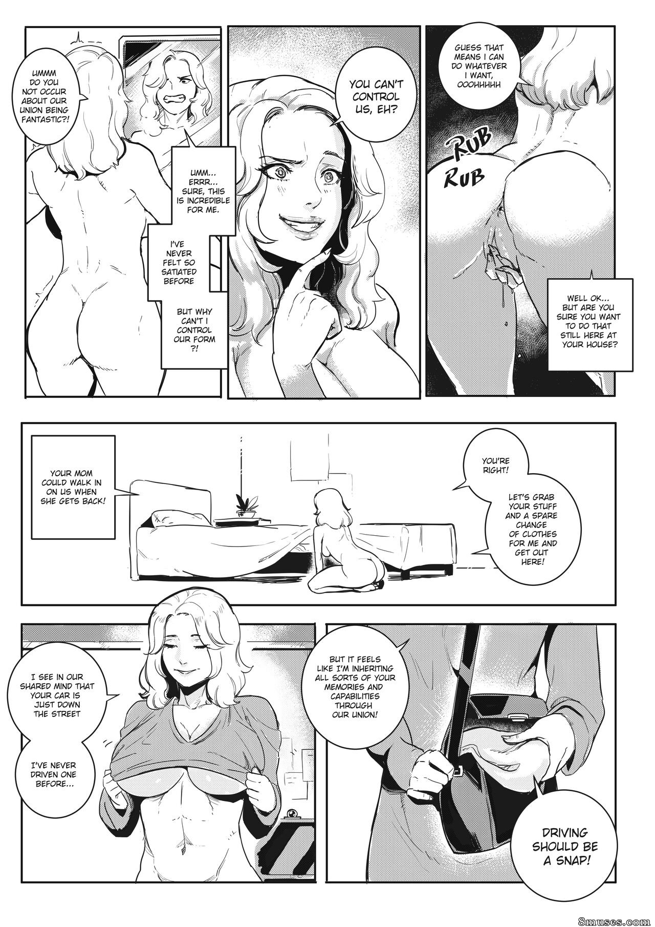 Faltain - Living Skinsuit Power Hungry Blonde - Page 20