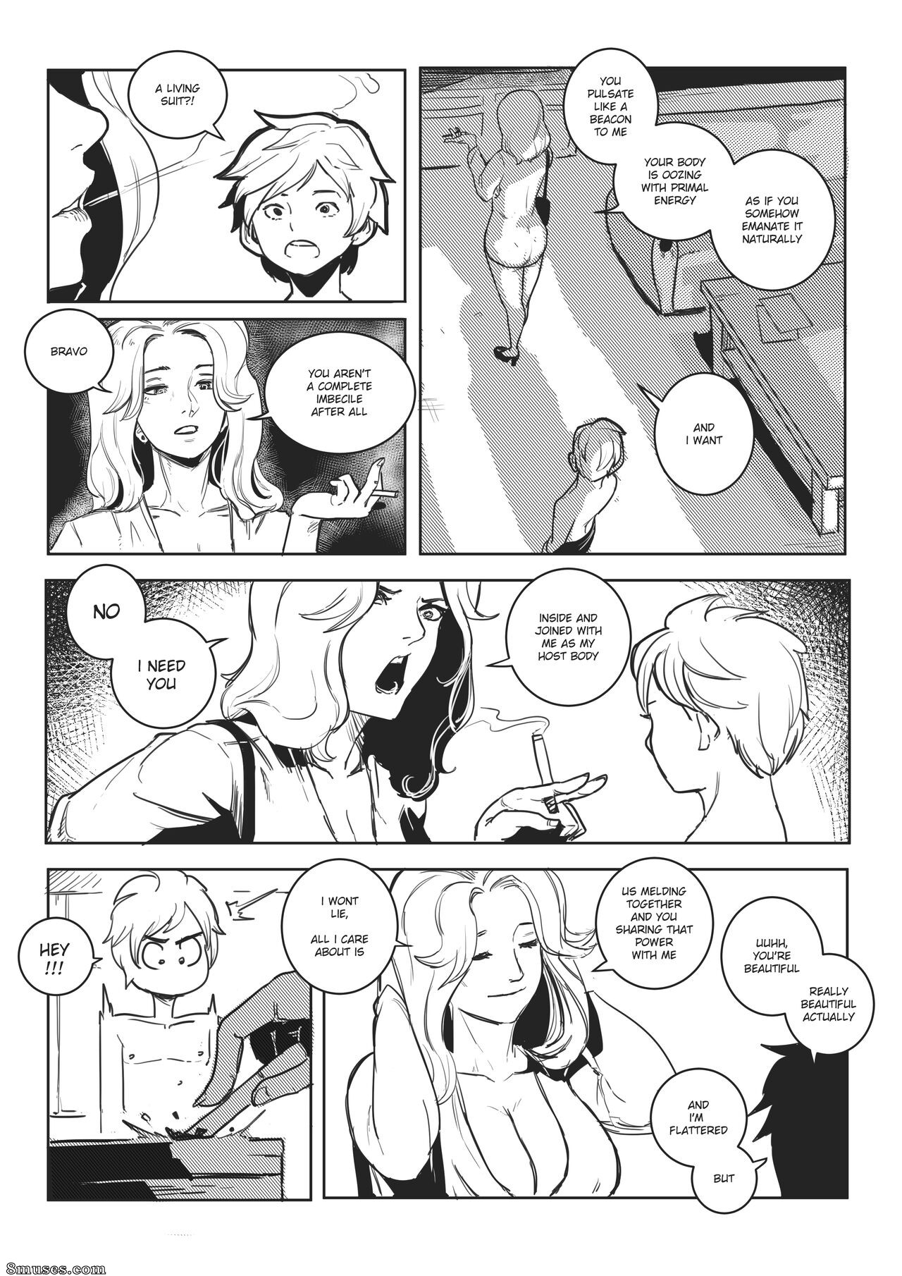 Faltain - Living Skinsuit Power Hungry Blonde - Page 4