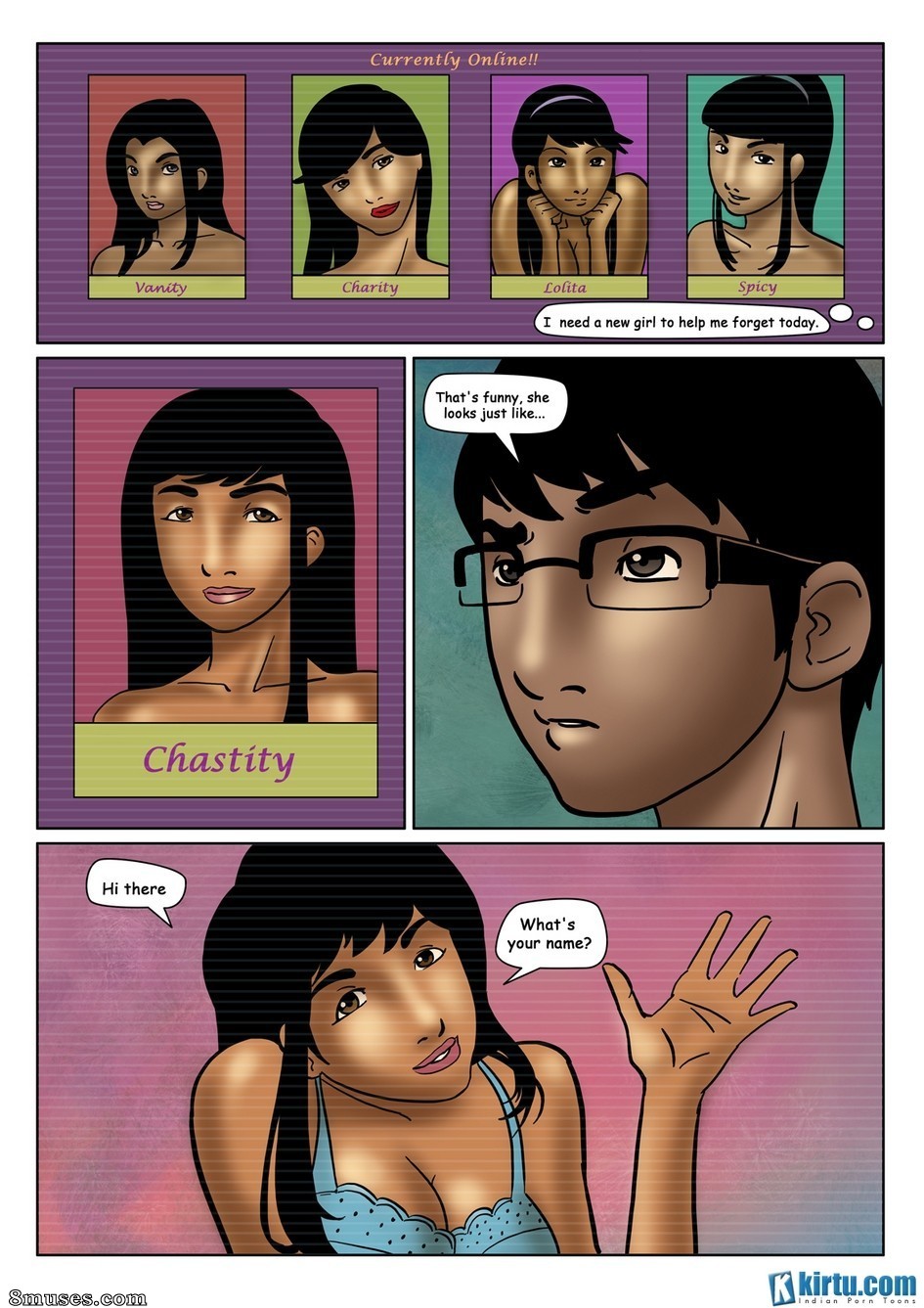 Kirtu.com Comics - Saath Kahaniya - Episode 6 - Internet Connection - Page 12