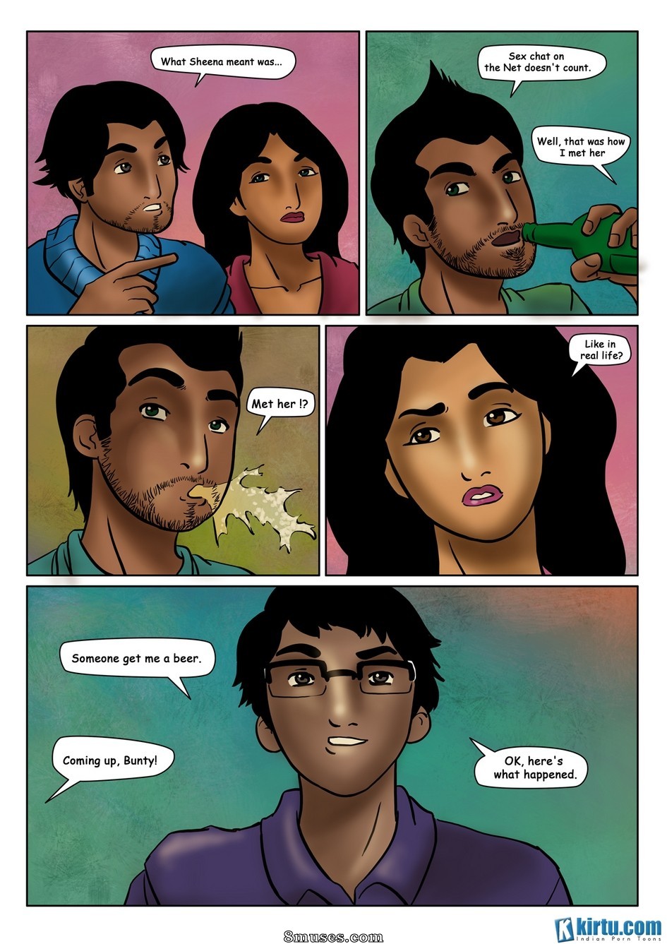 Kirtu.com Comics - Saath Kahaniya - Episode 6 - Internet Connection - Page 5
