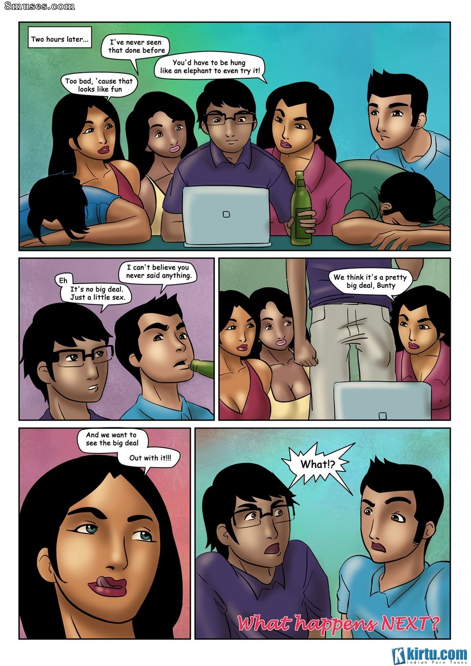 Kirtu.com Comics - Saath Kahaniya - Épisode 6 - Connexion internet - Page 32