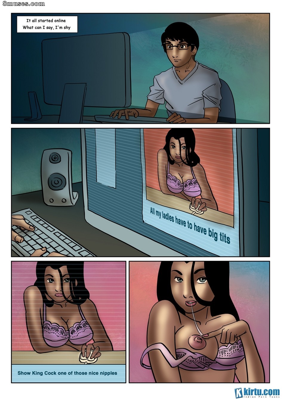 Kirtu.com Comics - Saath Kahaniya - Episode 6 - Internet Connection - Page 6