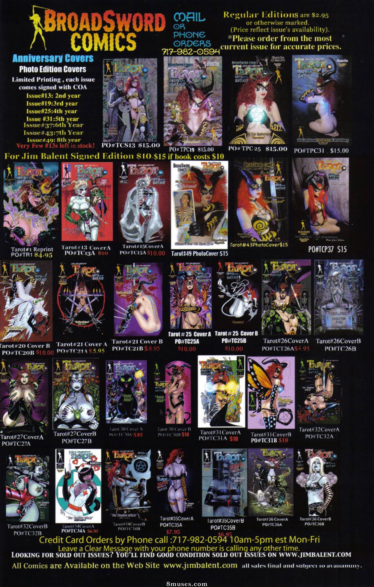 BroadSword Comics - Tarot - Bruxa da Rosa Negra 054 - Página 33