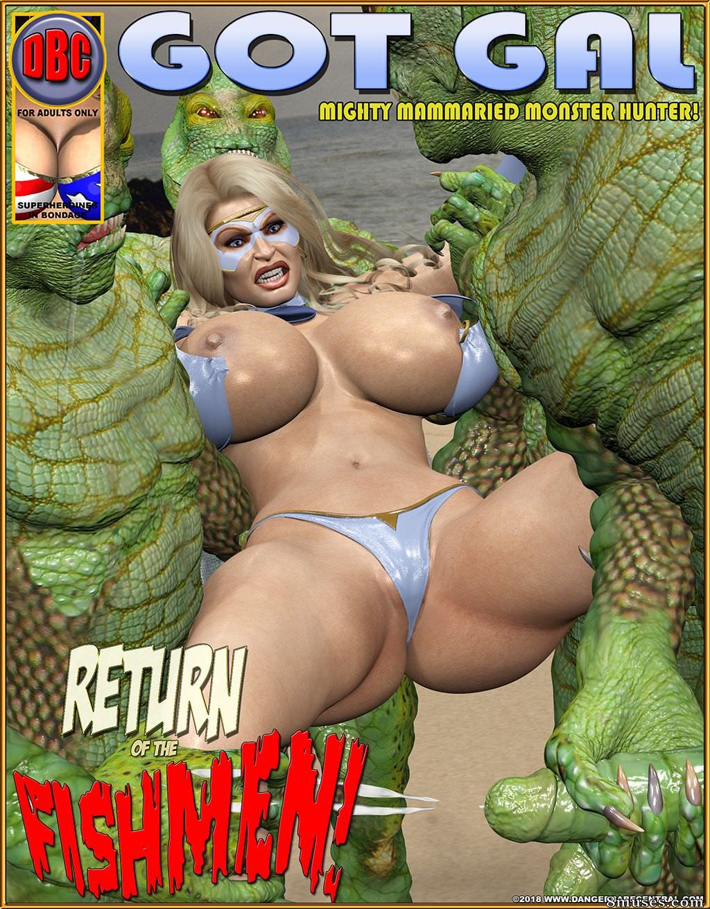 3D - Got Gal - Return of the fishmen - Page 1