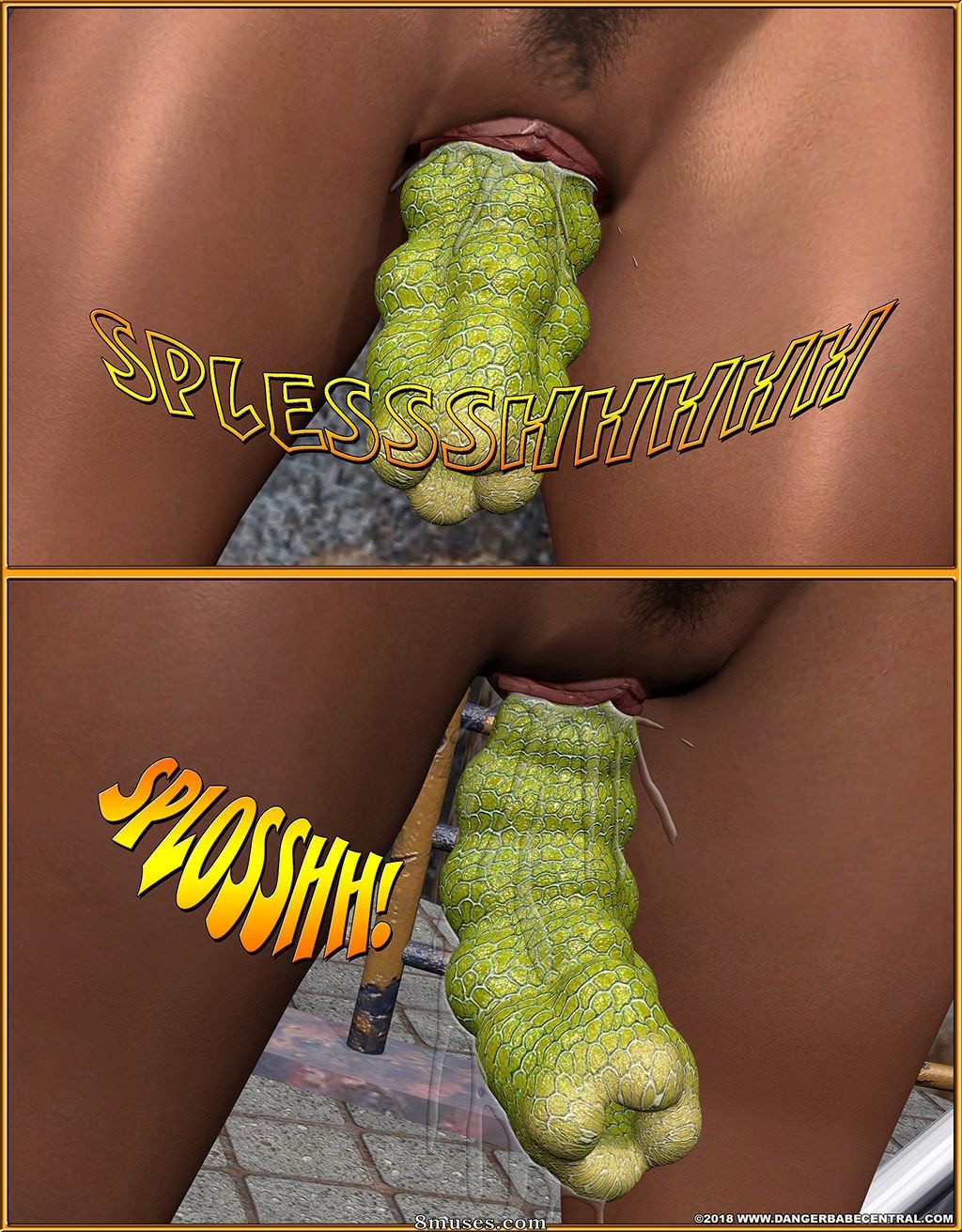 3D - Got Gal - Return of the fishmen - Page 129