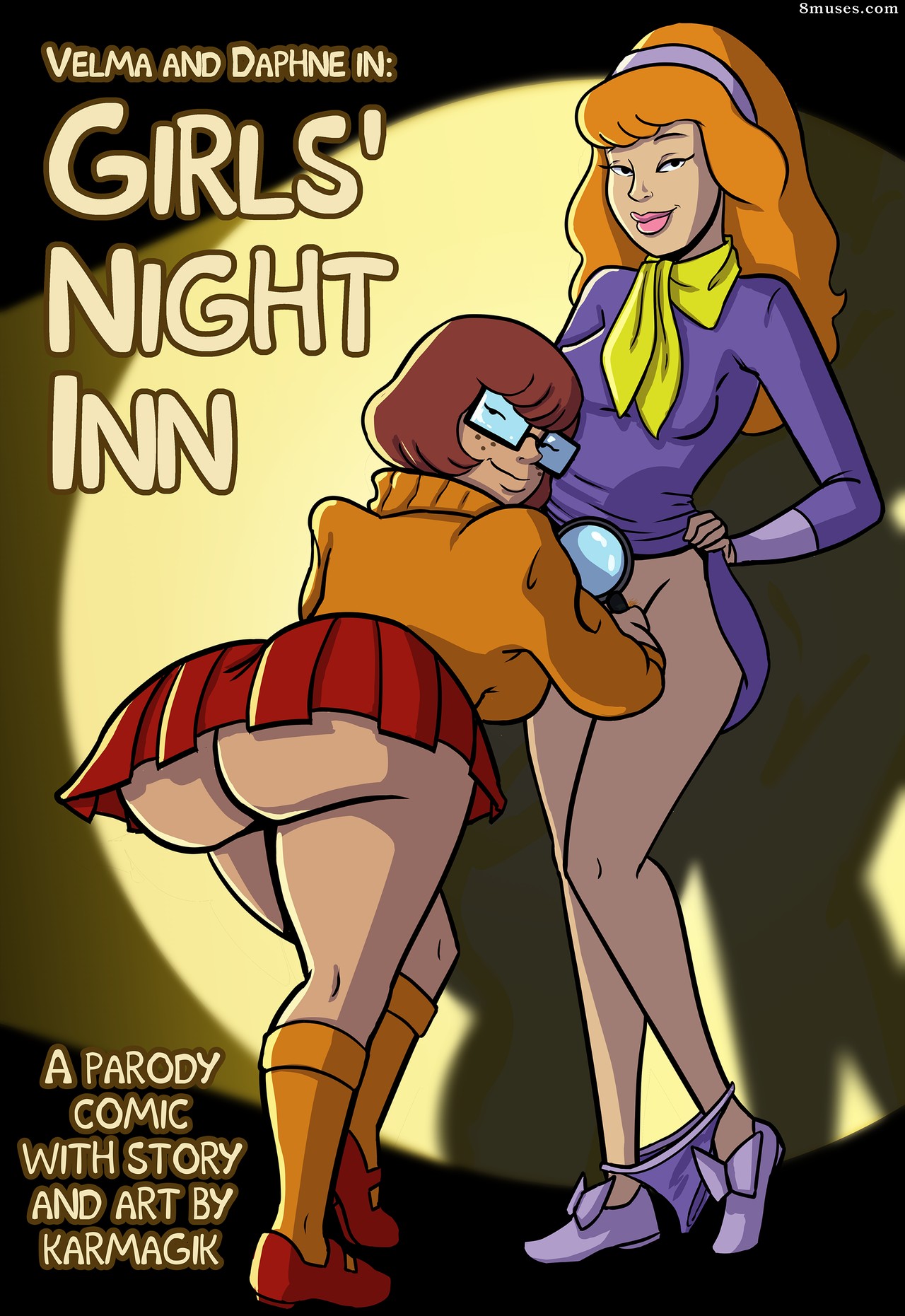 Velma e Daphne em Noite de garotas - Cor - Página 1