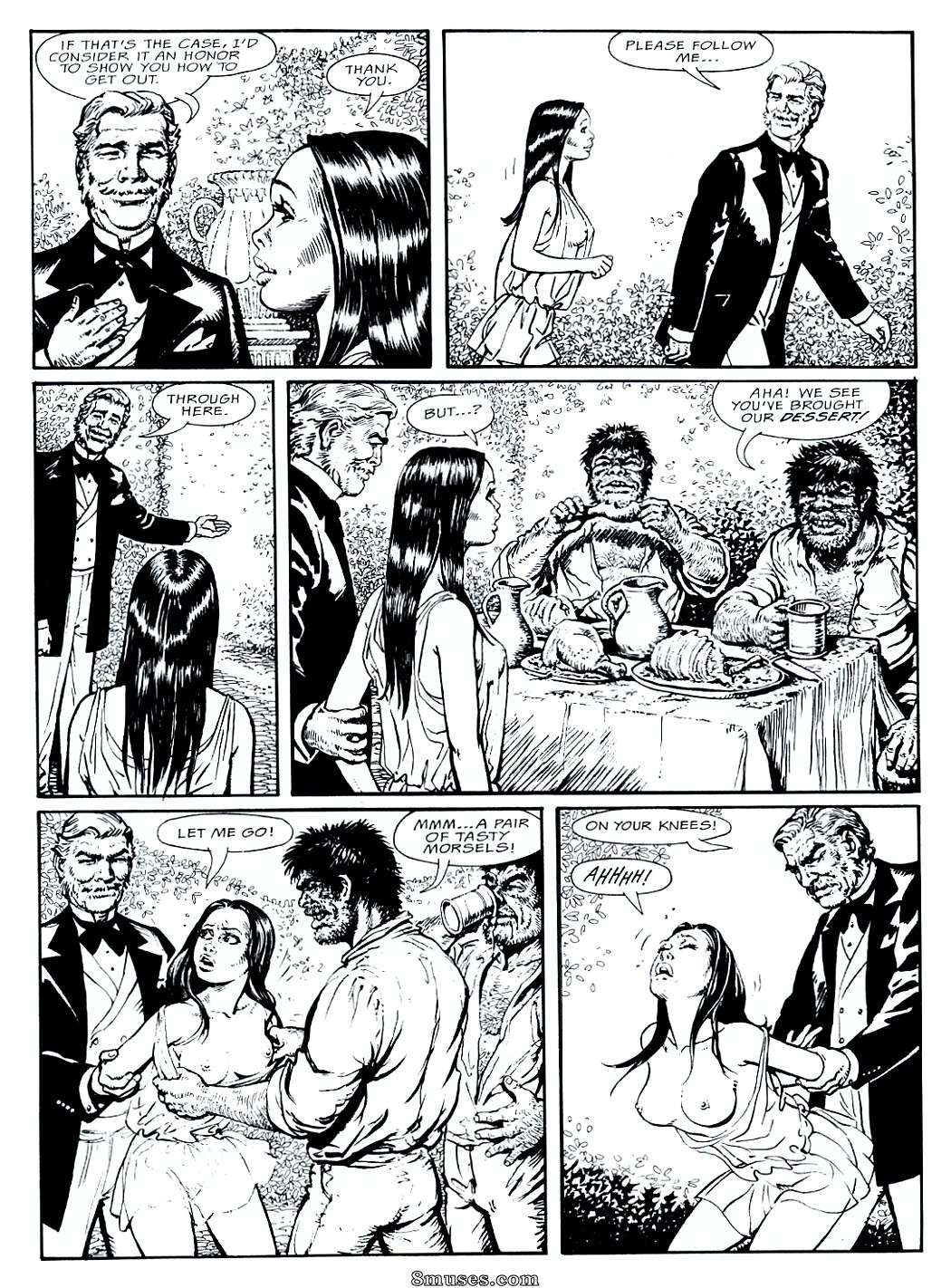 Page 44 | EROS-Comics/Graphic-Novels/Young-Witches/Issue-1 | 8muses - Sex  Comics