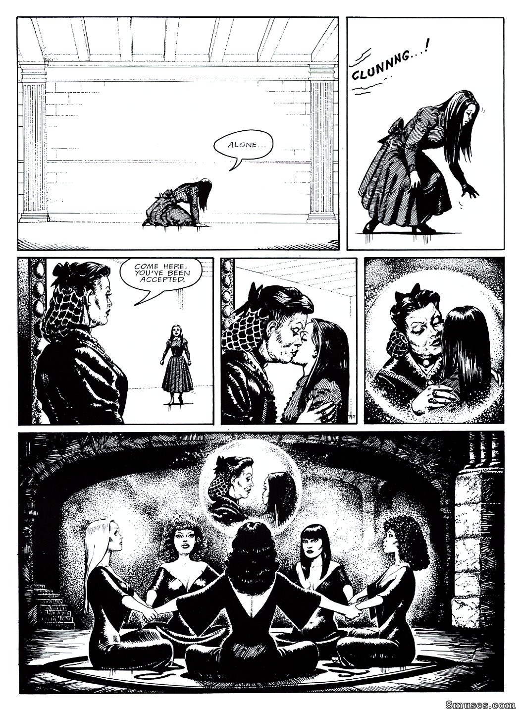 Page 24 | EROS-Comics/Graphic-Novels/Young-Witches/Issue-1 | 8muses - Sex  Comics