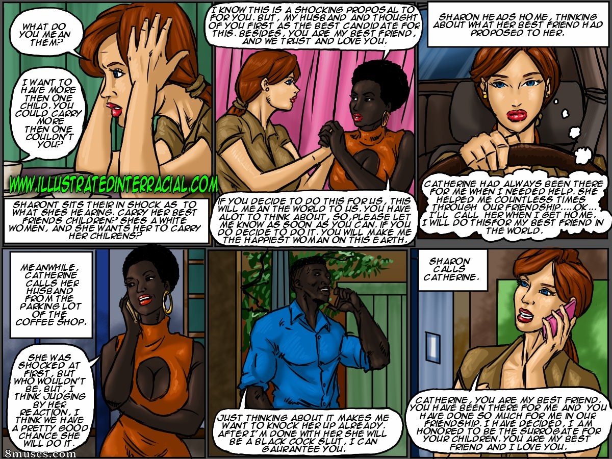 IllustratedInterracial.com Comics - A substituta - Página 3