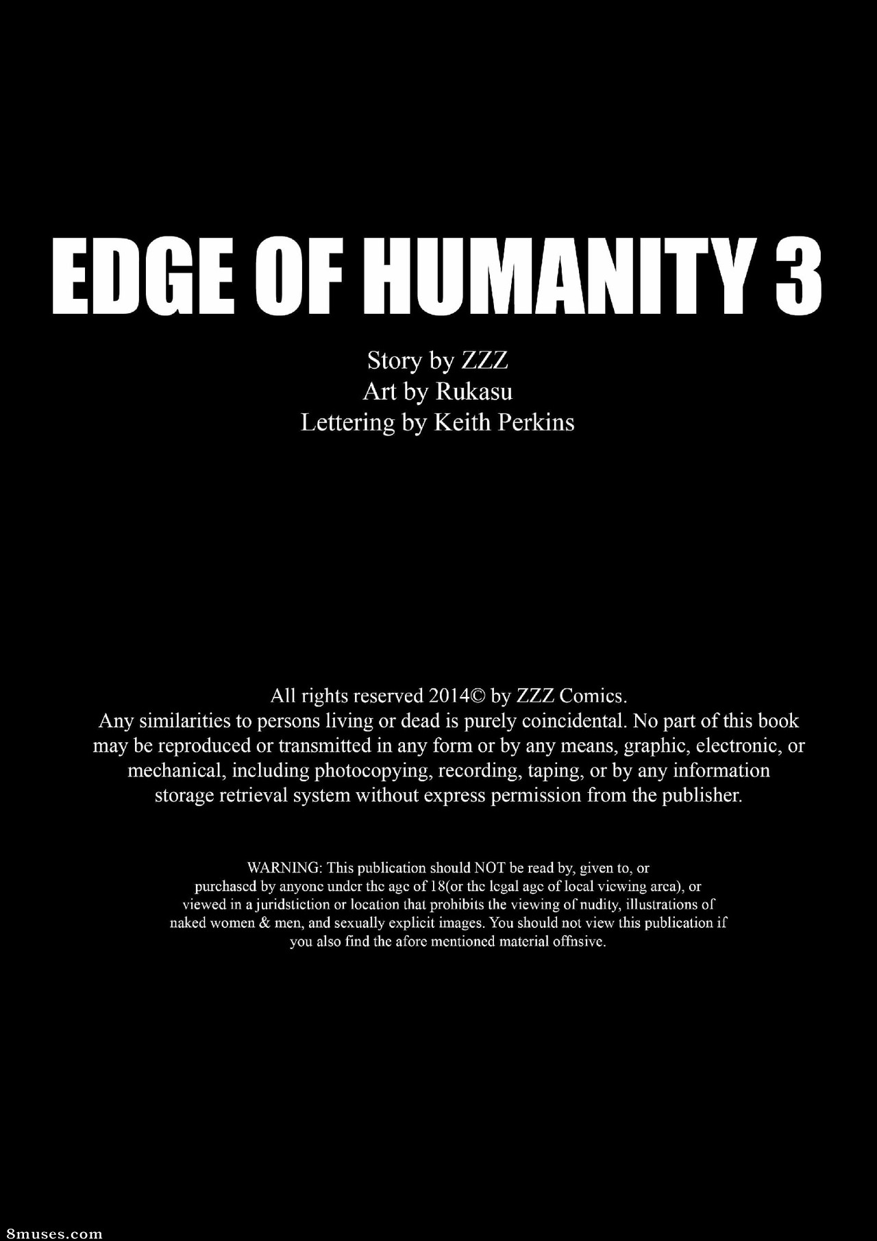 Edge of Humanity - Issue 3 - Page 1