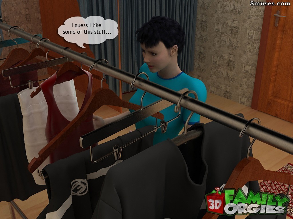 3DFamilyOrgies.com Comics - Papa aide à choisir une robe pour sa fille - Page 3