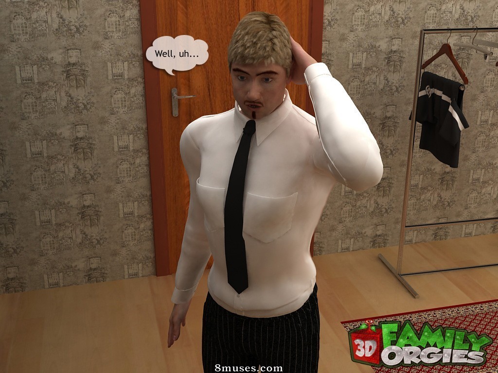 3DFamilyOrgies.com Comics - Papa aide à choisir une robe pour sa fille - Page 10