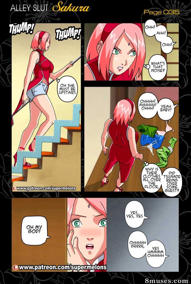 Super melões - Vadia de Rua Sakura - Página 36