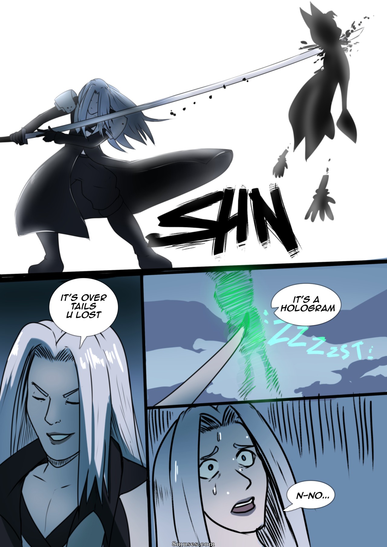 Lemonfont Comics - Caudas vs Sephiroth - Página 4