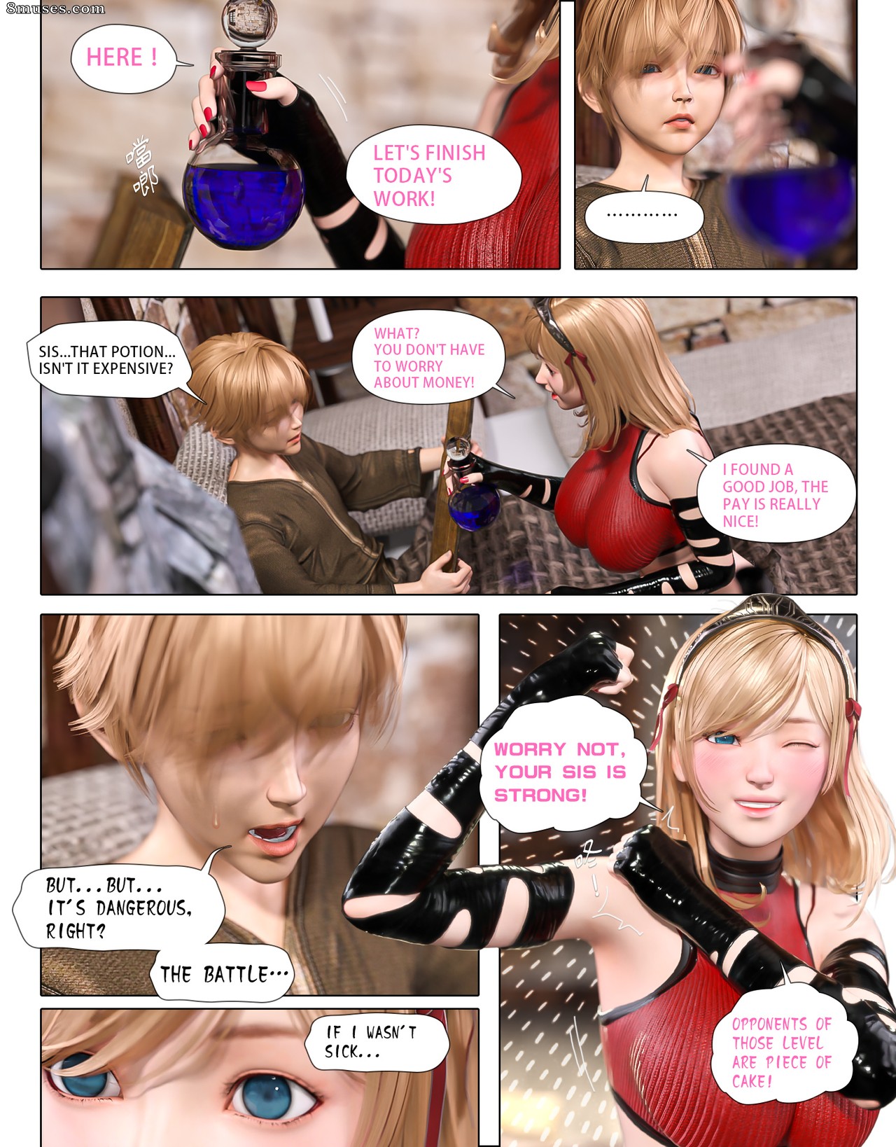 The Rose Fall Into Darkness - Issue 1 - Page 11
