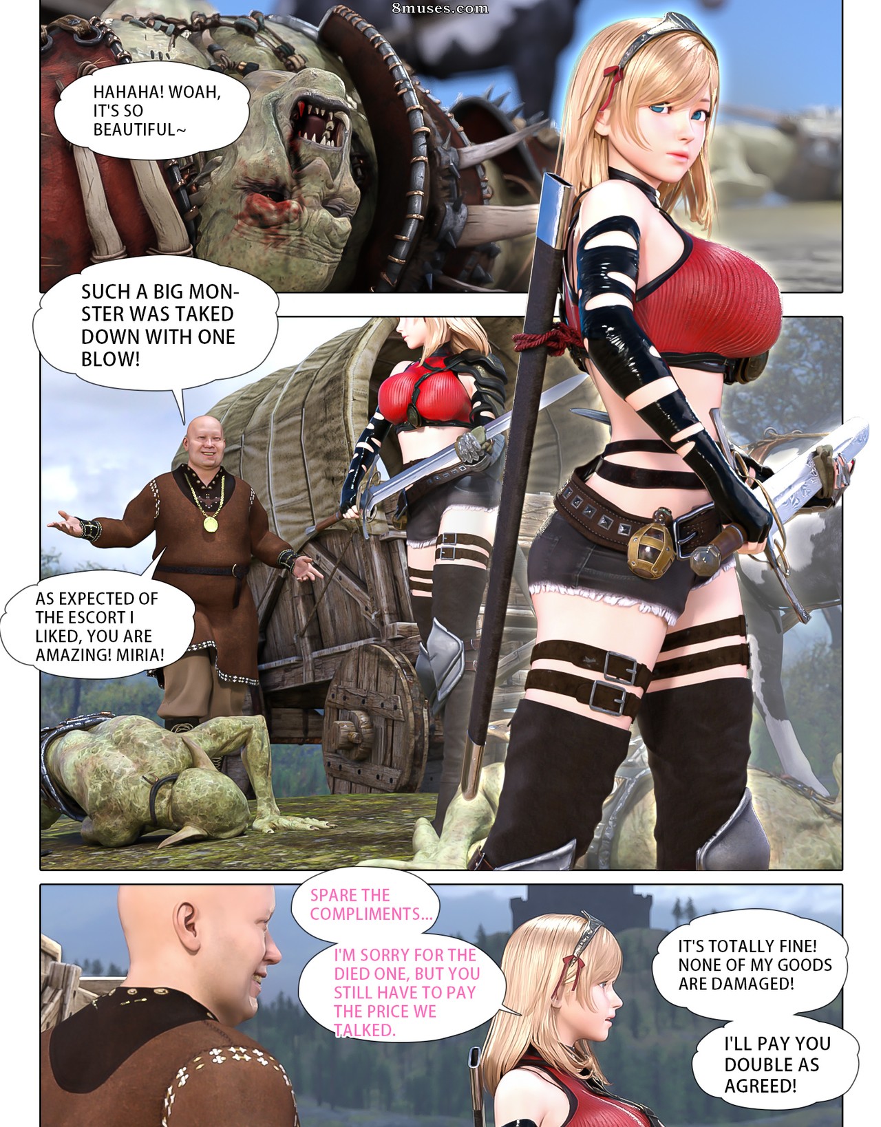 The Rose Fall Into Darkness - Issue 1 - Page 7