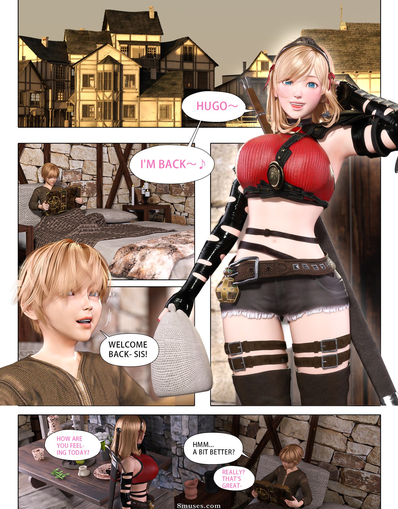 The Rose Fall Into Darkness - Issue 1 - Page 10