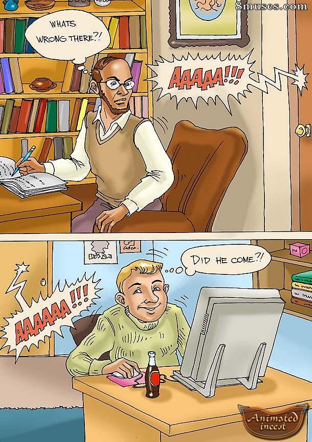 Animated Incest Comics - Presente de ano novo - Página 6