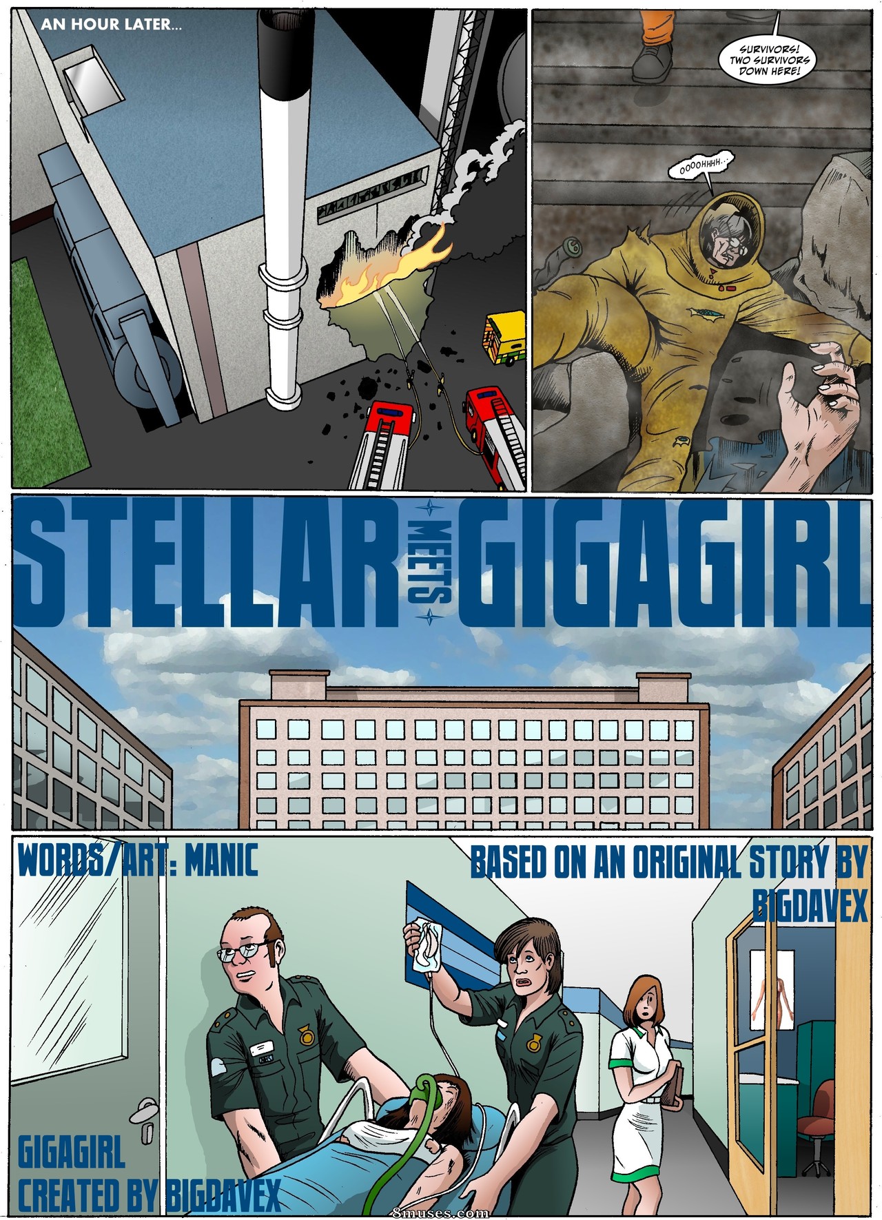 Manic Comics - Estelar vs. Chica gigante - Página 2