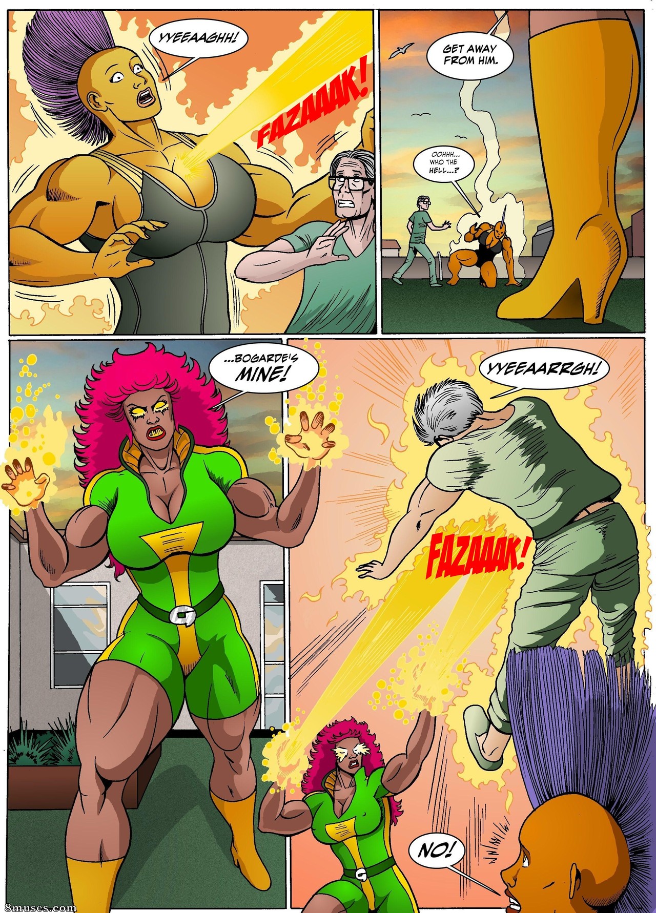 Manic Comics - Stellar vs. Gigagirl - Page 12