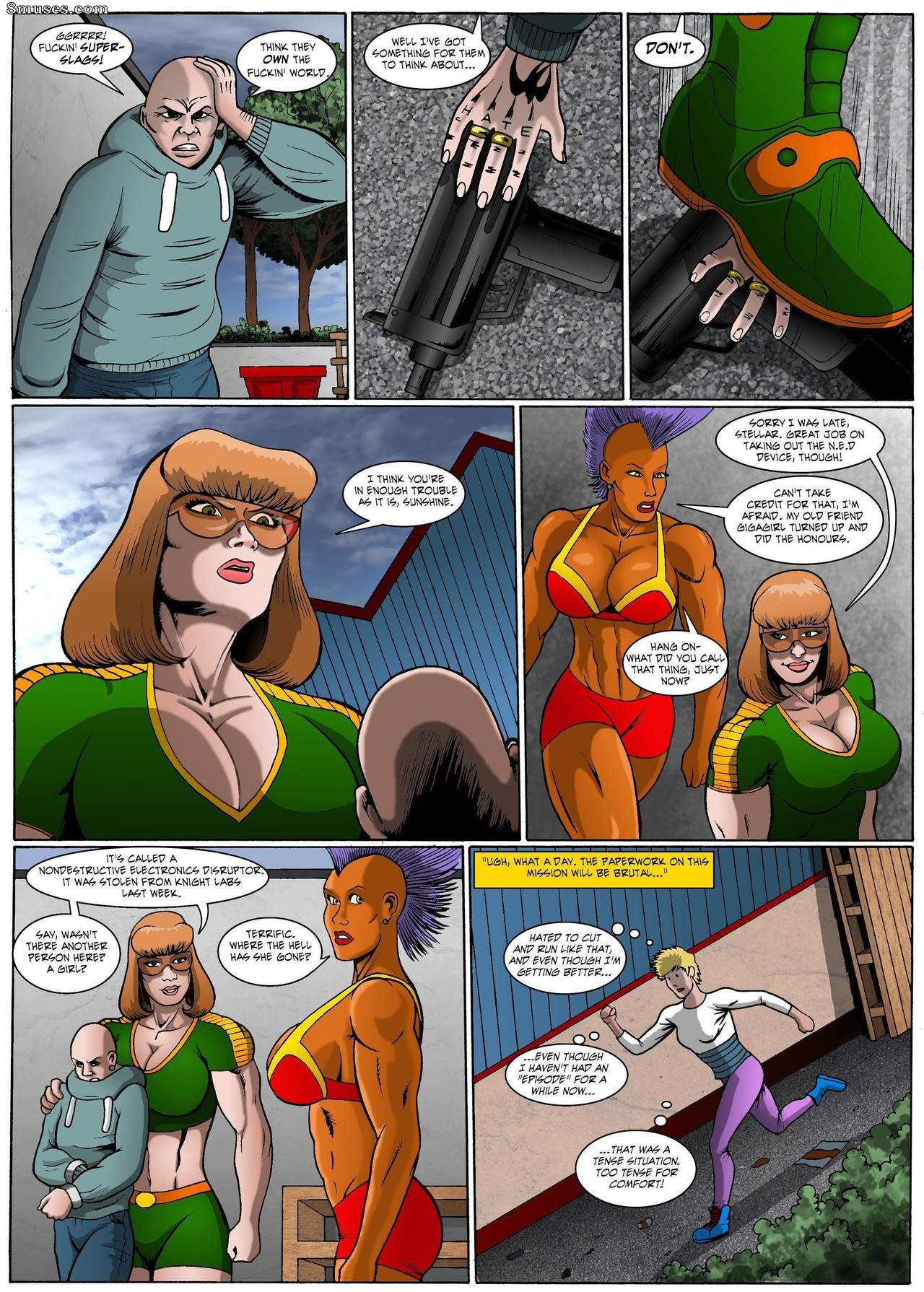 Manic Comics - Estrelar vs. Gigagirl - Página 32
