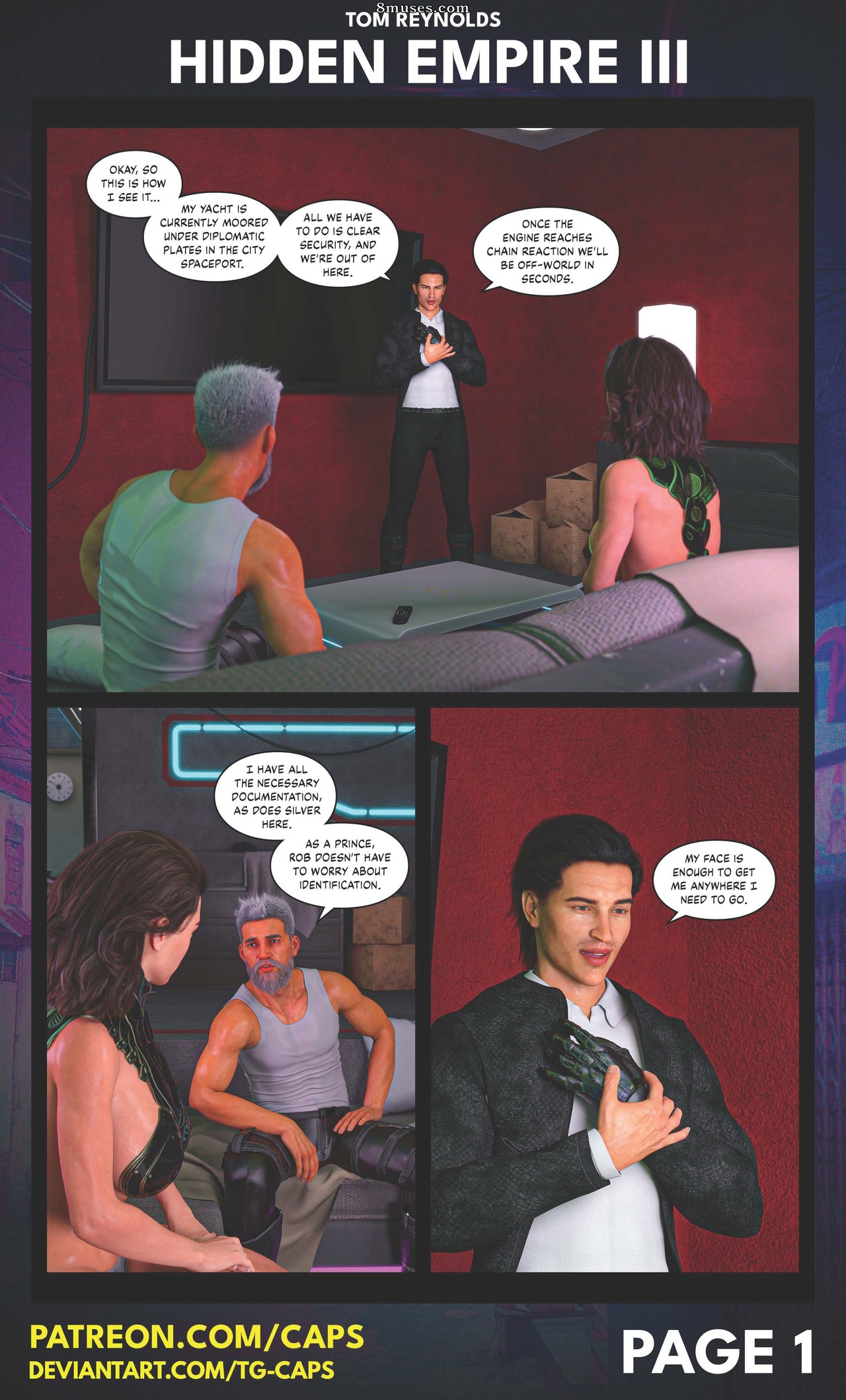 Hidden Empire - Issue 3 - Page 1