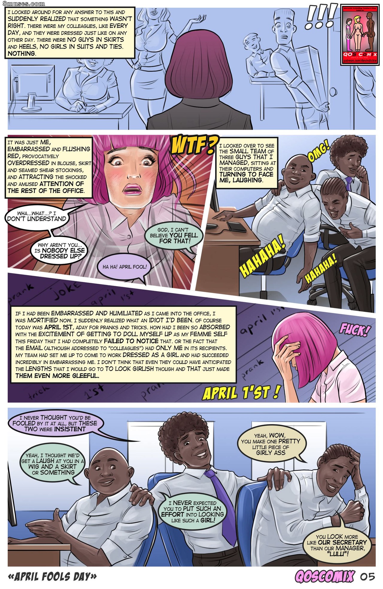 Page 5 | Devin-Dickie-Comics/April-Fools-Day | 8muses - Sex Comics