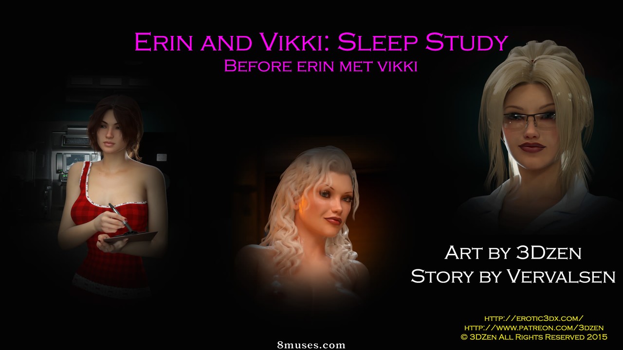 3DZen - Erin e Vikki - Estudo do sono - Página 1