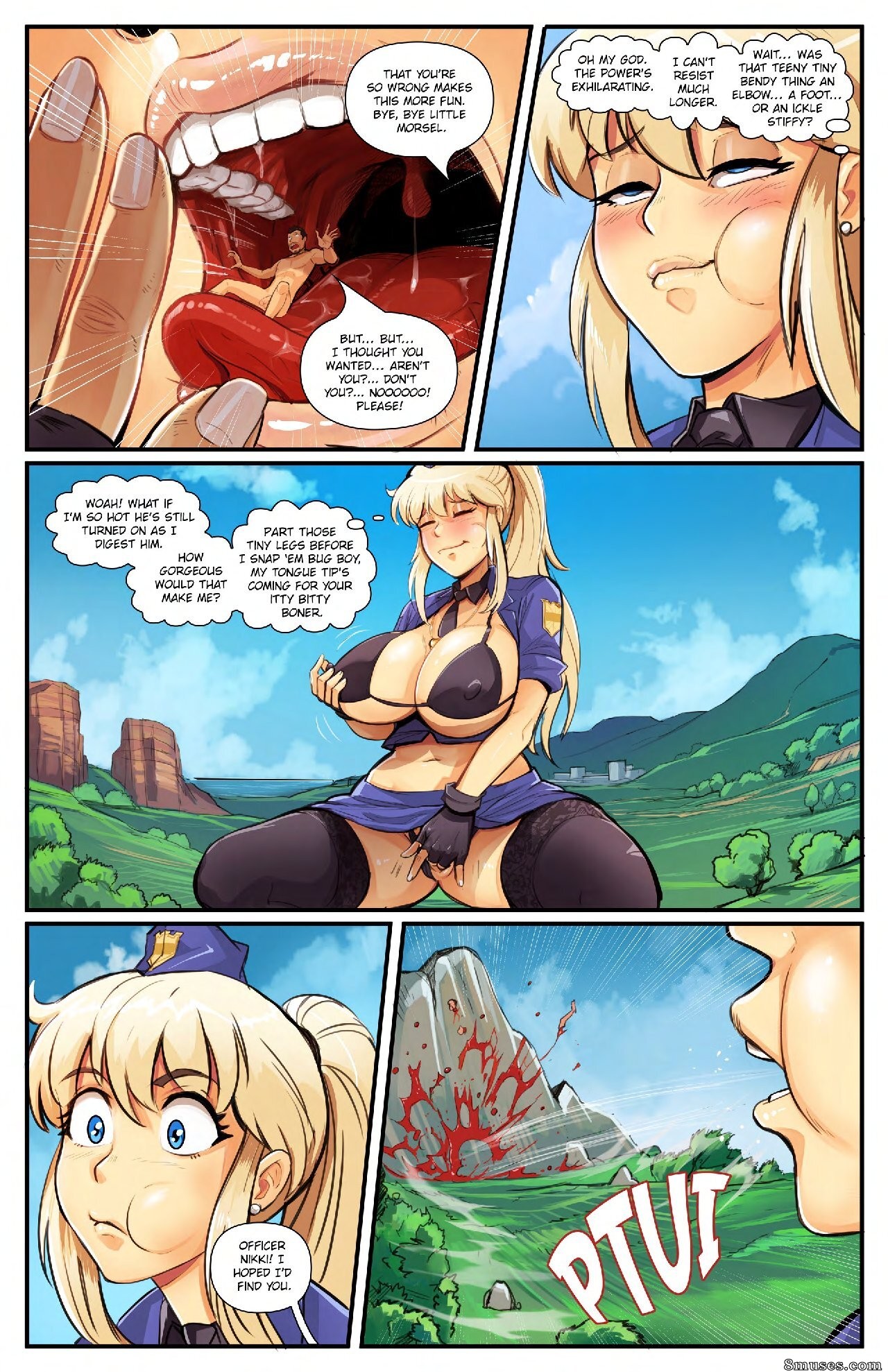 Page 15 Giantess Fan Comics A Goddess of Law Issue 5 8muses  