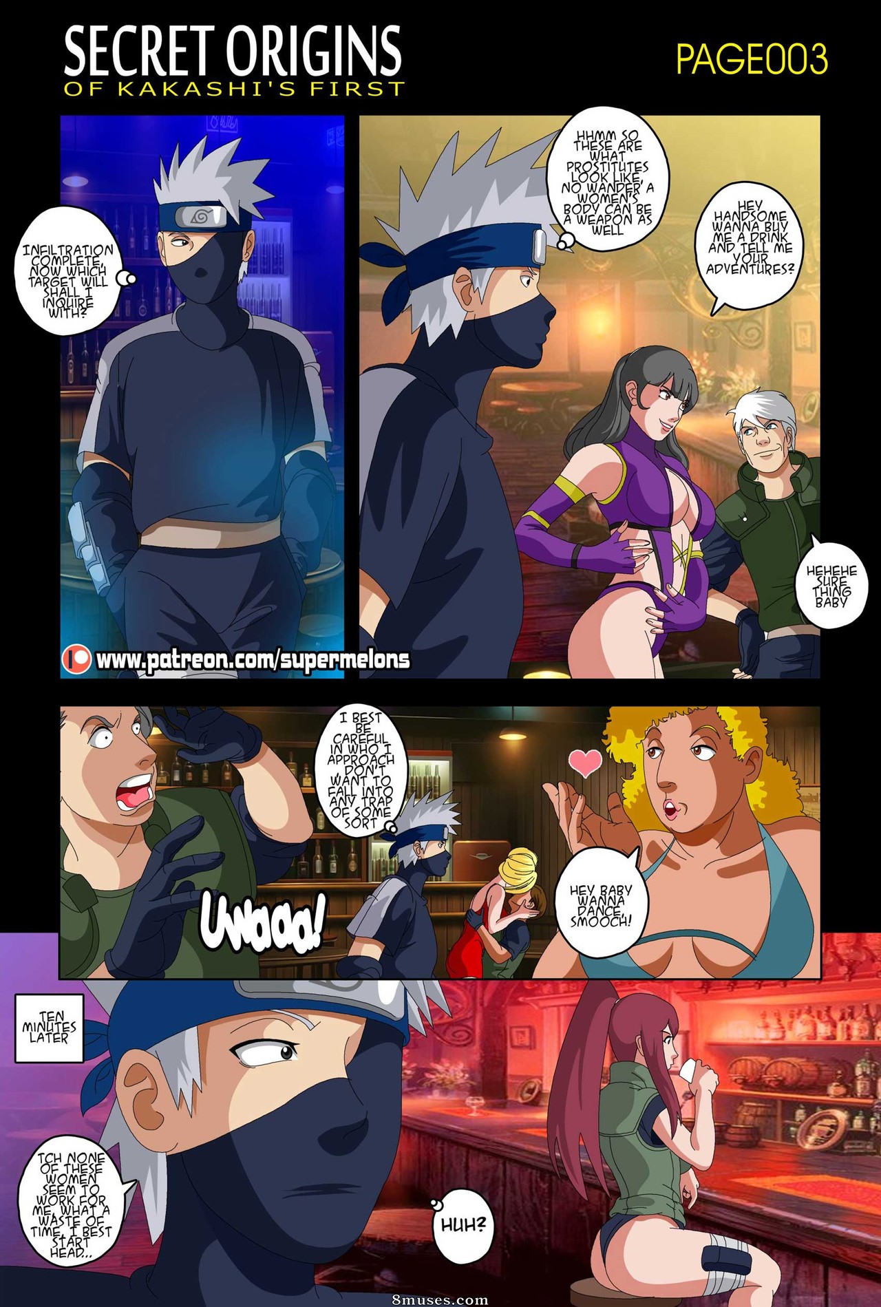 Super Melons - Secret Origins of Kakashi's First - Page 5