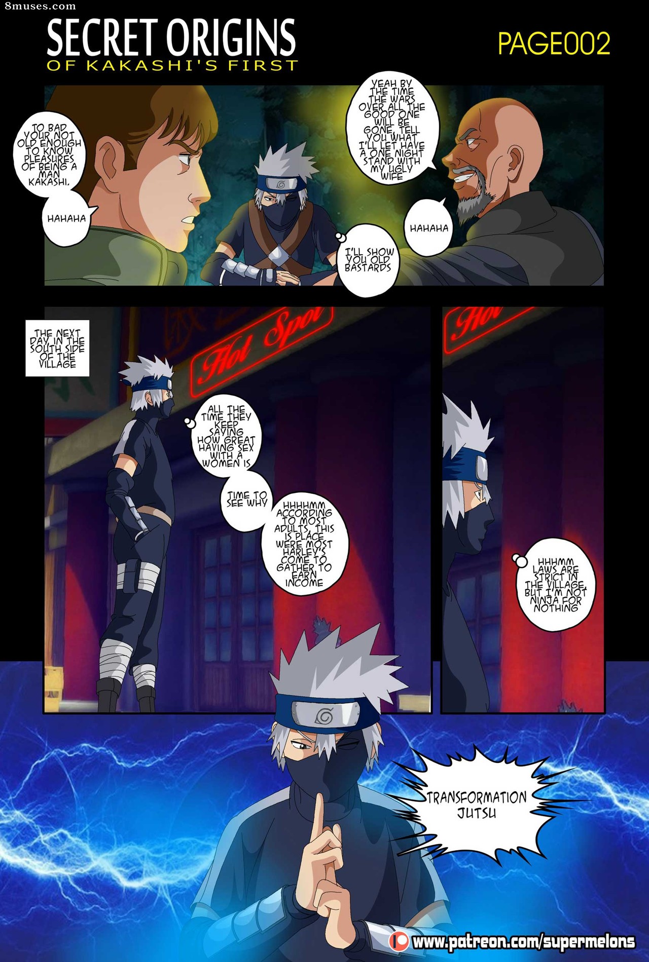 Super Melons - Secret Origins of Kakashi's First - Page 4