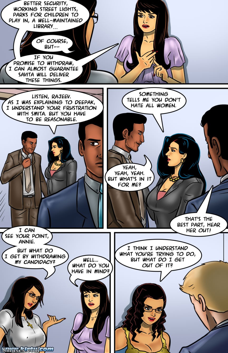 Kirtu.com Comics - Savita Bhabhi - Épisode 65 - La candidate - Remplissage des urnes électorales - Page 13