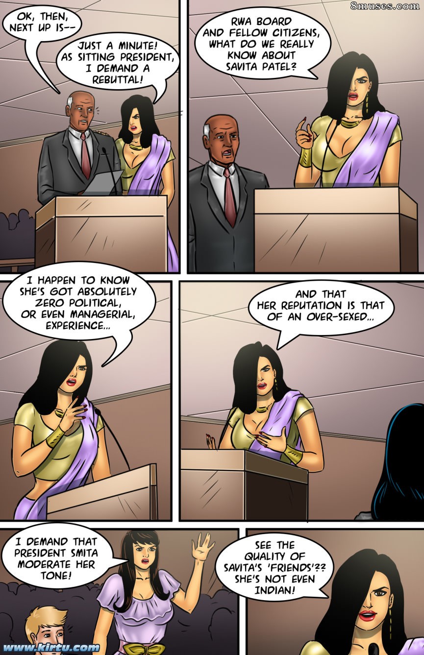 Kirtu.com Comics - Savita Bhabhi - Episode 65 - The Candidate - Stuffing The Ballot Boxes - Page 9