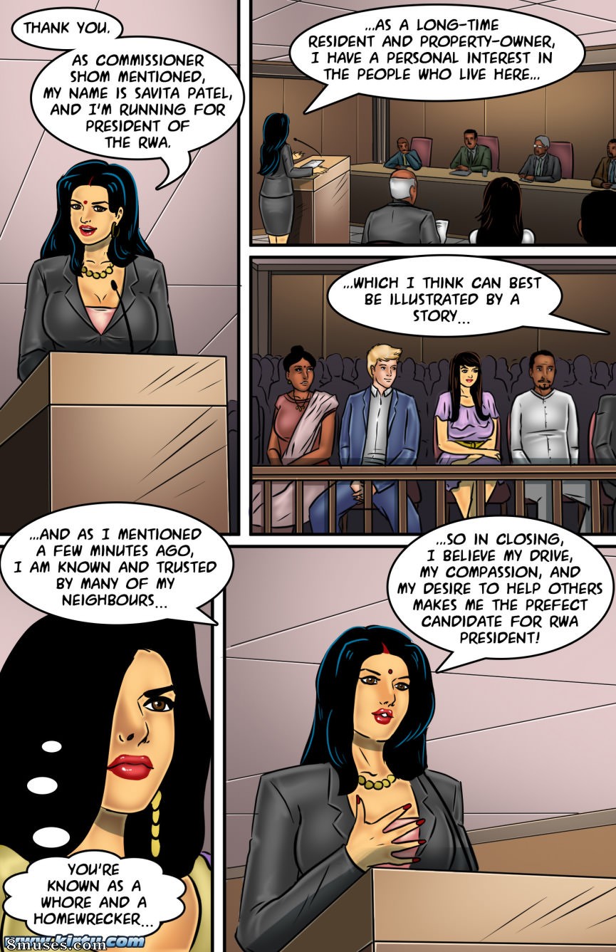 Kirtu.com Comics - Savita Bhabhi - Episode 65 - The Candidate - Stuffing The Ballot Boxes - Page 8