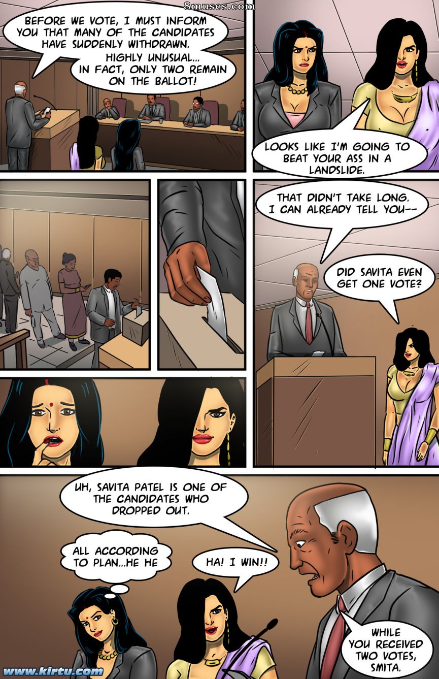 Kirtu.com Comics - Savita Bhabhi - Épisode 65 - La candidate - Remplissage des urnes électorales - Page 26