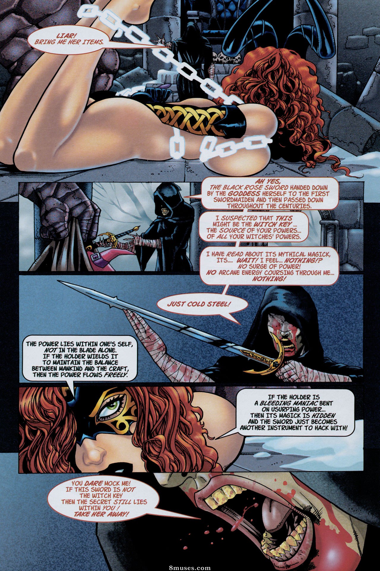 BroadSword Comics - Tarot - Witch of the Black Rose 045 - Page 10