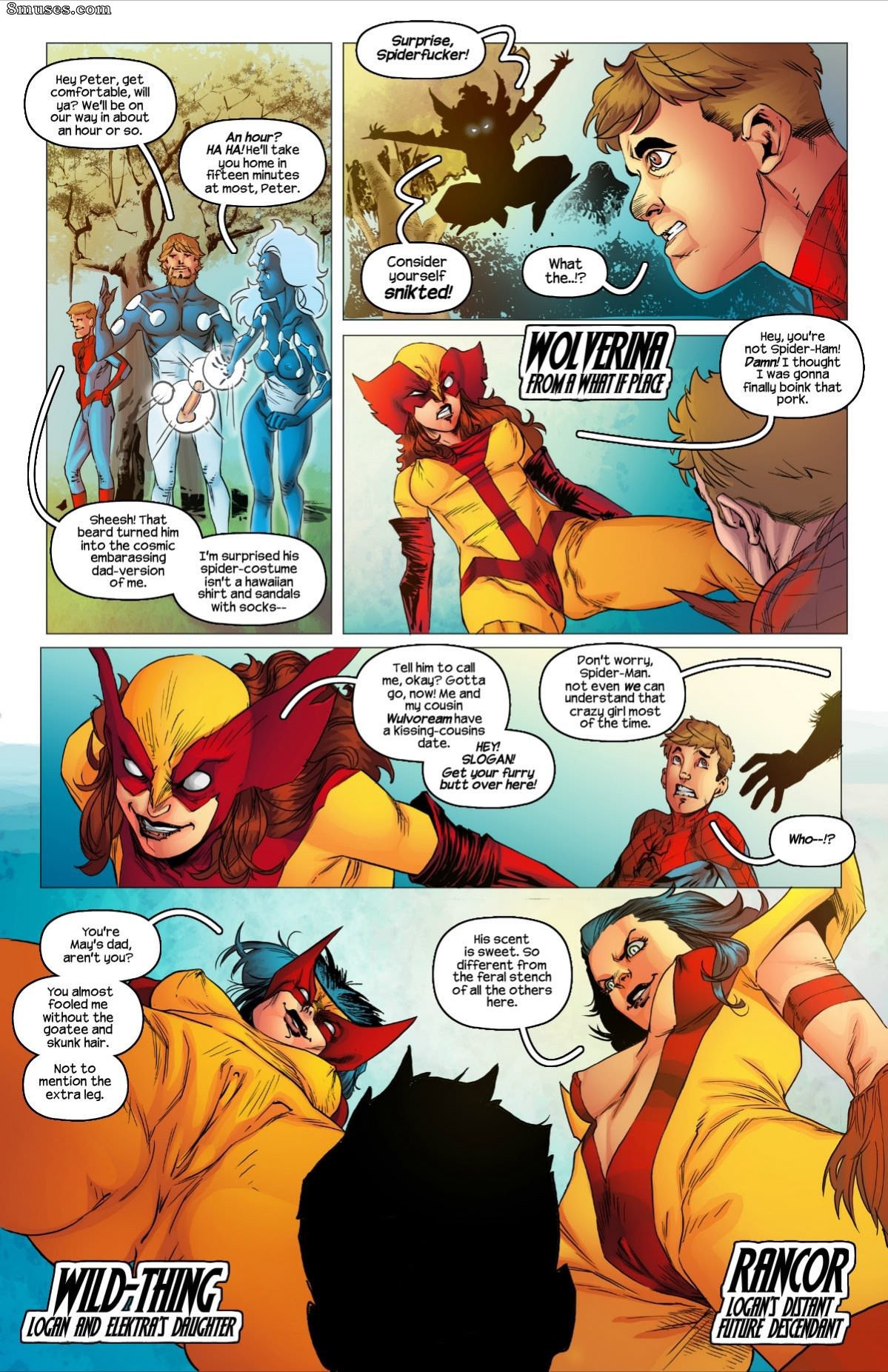 Tracy Scops Comics - Universo Sexual do Wolverine - Página 5