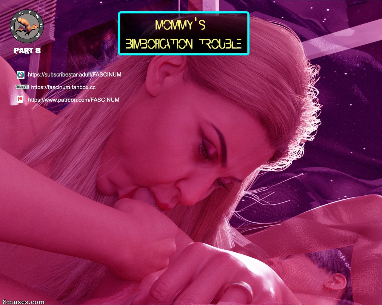Mommy's Bimbofication Trouble - Issue 8 - Page 1