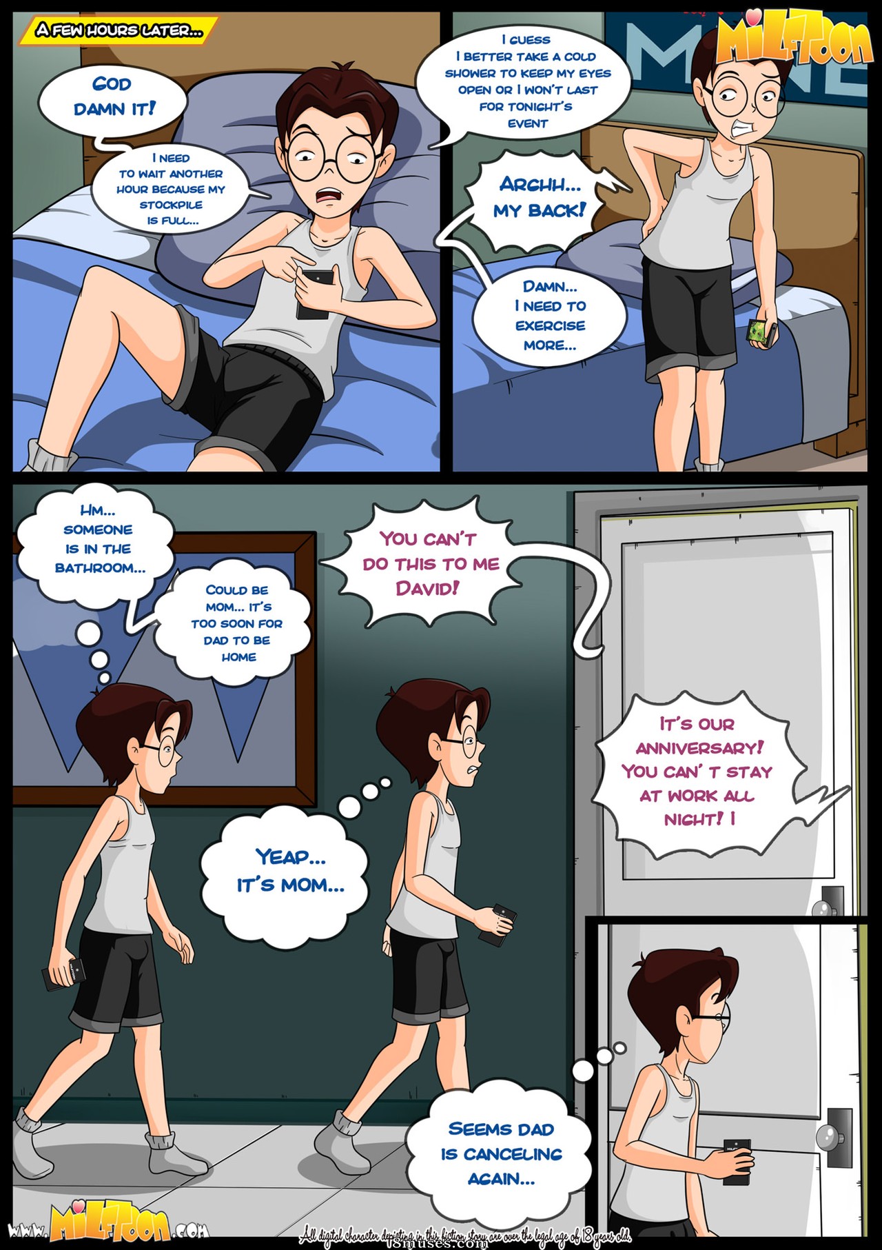 MilfToon Comics - Wine and Dine - Page 3