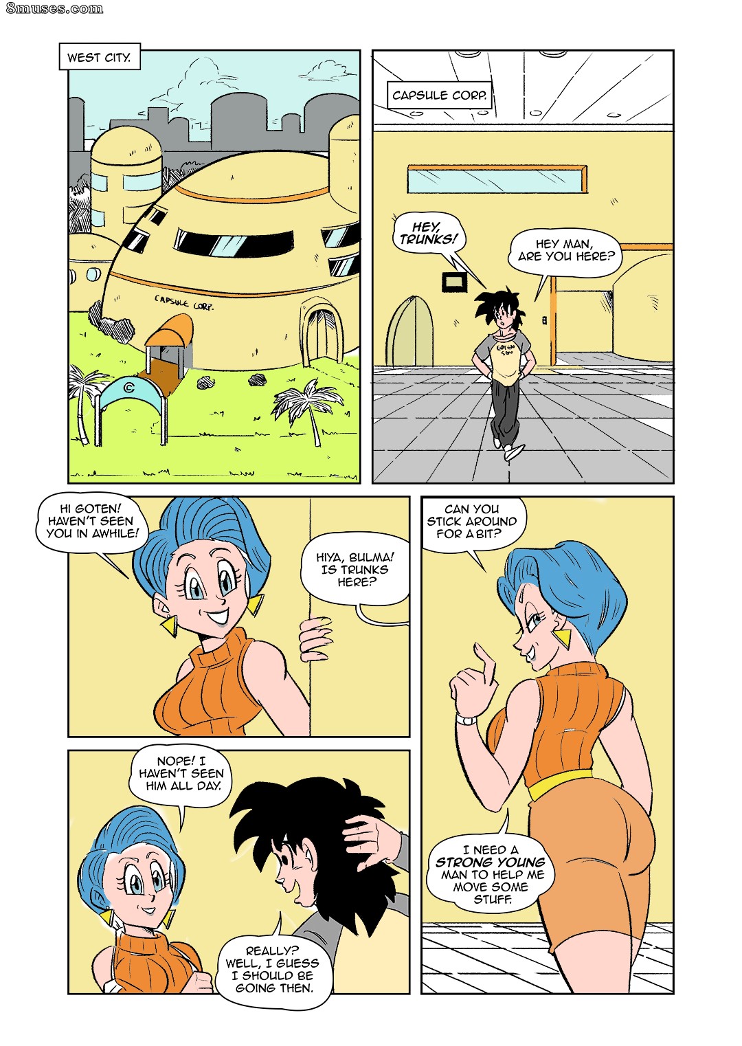 FunSexyDB Comics - El cambio de roles - Página 4