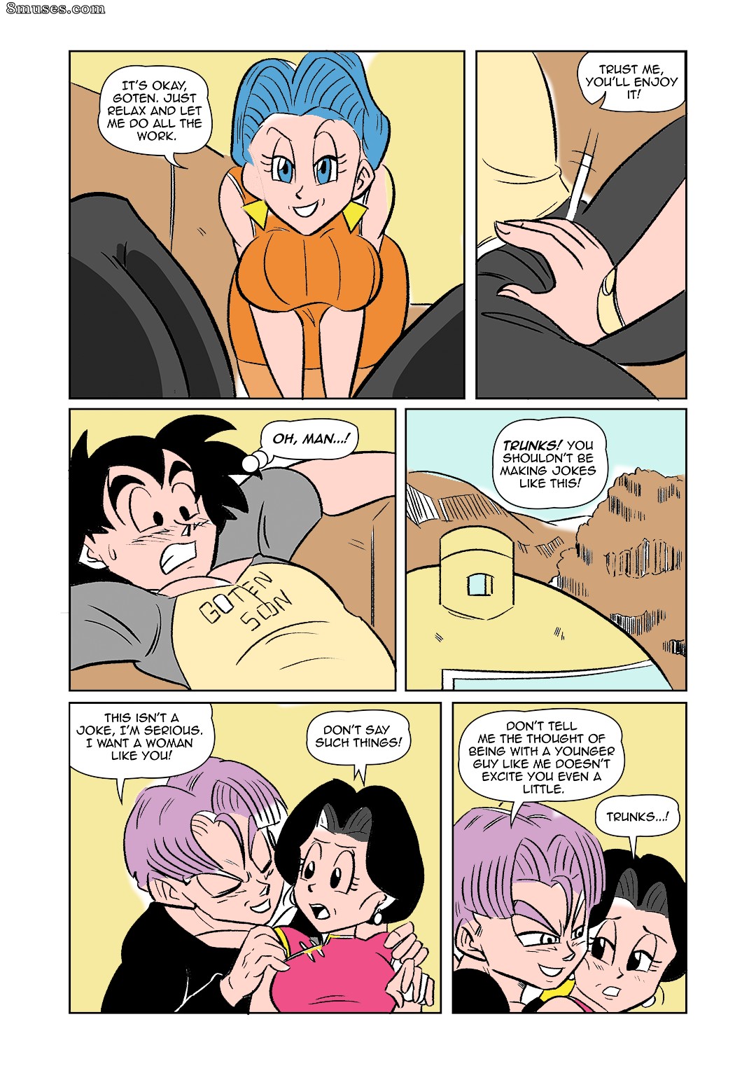 FunSexyDB Comics - El cambio de roles - Página 9