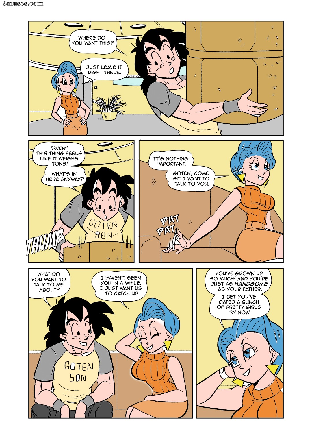 FunSexyDB Comics - El cambio de roles - Página 7