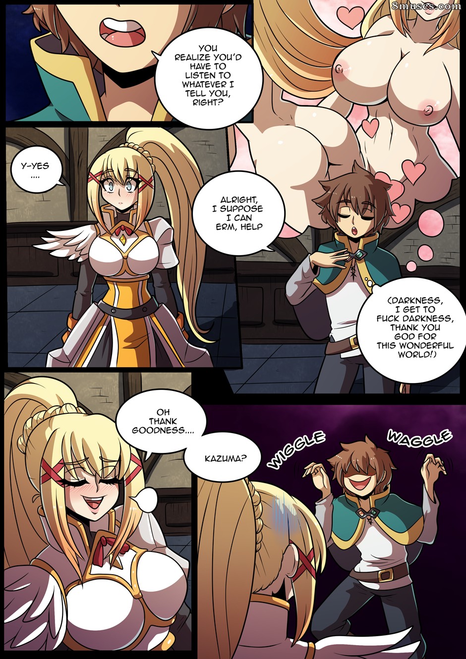 Kinkymation Comics - Konosubass - Busca de Escuridão! - Página 7
